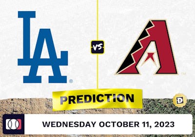 Dodgers vs. Diamondbacks Prediction for MLB Wednesday [10/11/2023]