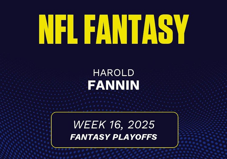 Harold Fannin projected stats Week 16, 2025.
