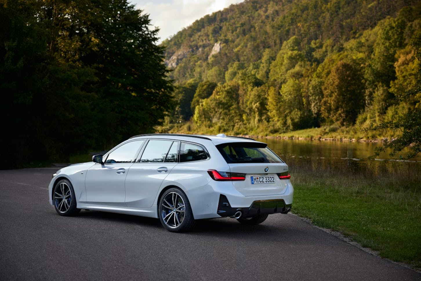 Ein BMW 3er Touring