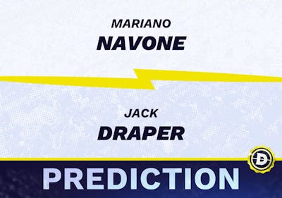 Mariano Navone vs. Jack Draper Prediction, Odds, Picks for ATP Cinch Championships 2024