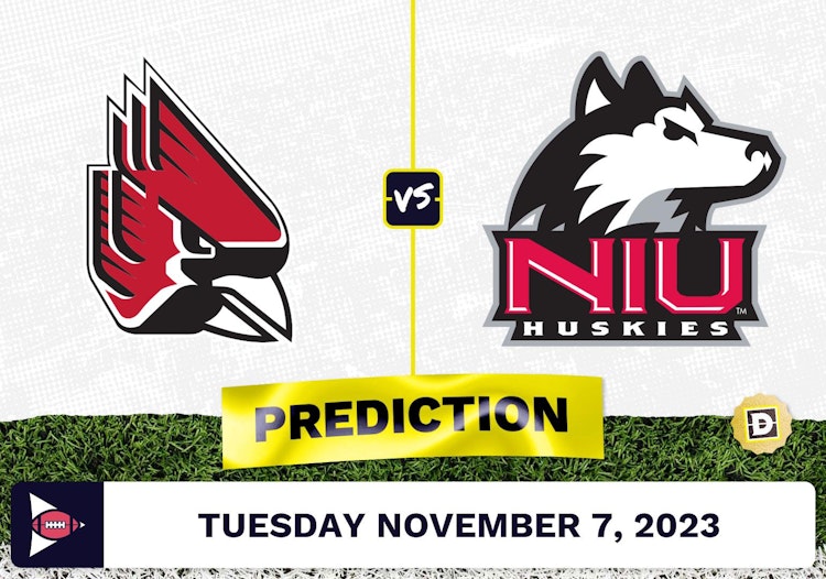 Ball State vs. Northern Illinois CFB Prediction and Odds - November 7, 2023