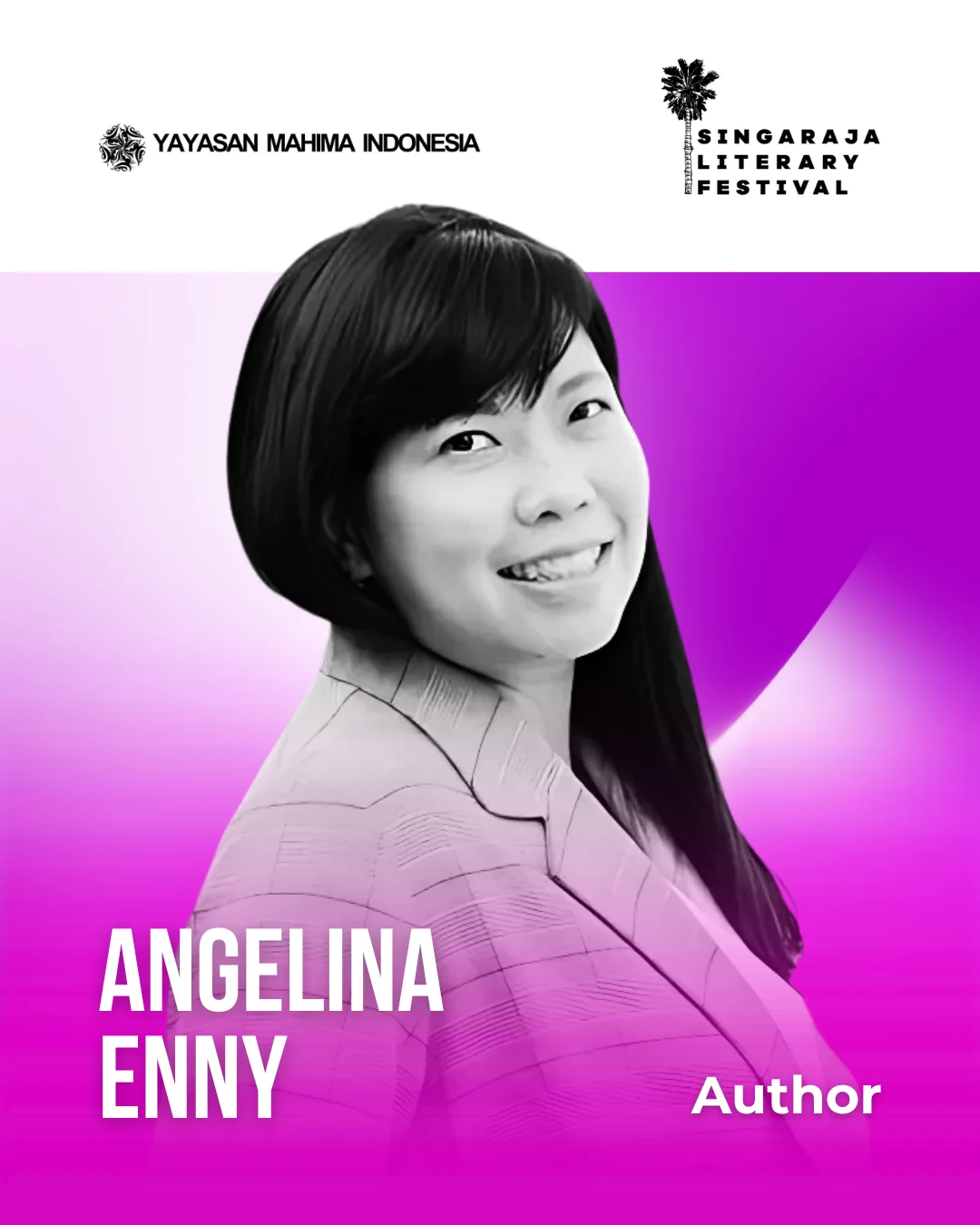 Angelina Enny - Author SLF 2025