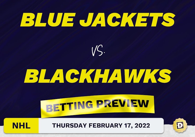 Blue Jackets vs. Blackhawks Predictions and Odds - Feb 17, 2022