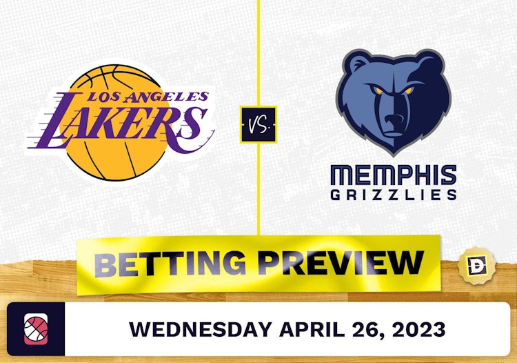 Lakers vs. Grizzlies Prediction and Odds - Apr 26, 2023