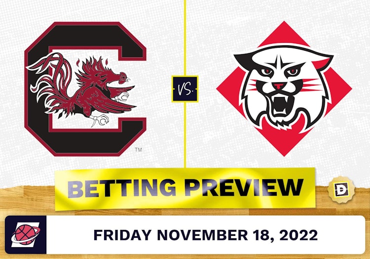 South Carolina vs. Davidson CBB Prediction and Odds - Nov 18, 2022