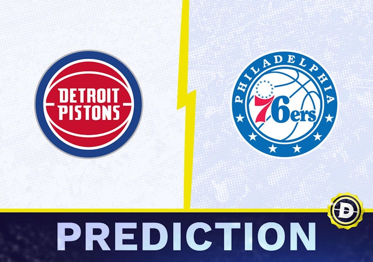 Detroit Pistons vs. Philadelphia 76ers Prediction, Odds, NBA Picks [4/9/2024]