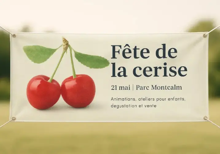 bâche intissée 130g imprimable et personnalisable