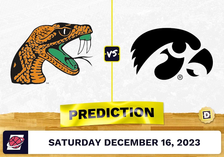 Florida A&M vs. Iowa Prediction, Odds, Picks for College Basketball Saturday [12/16/2023]