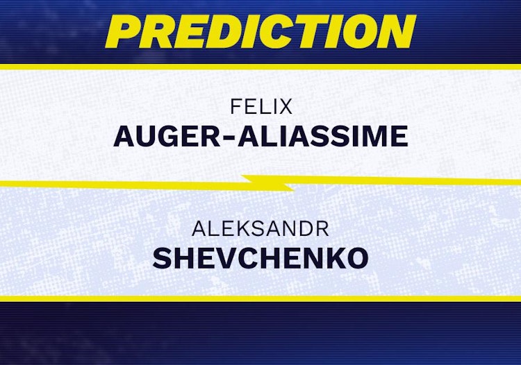 Felix Auger-Aliassime vs Aleksandr Shevchenko Tennis Prediction.