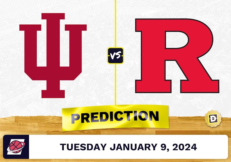 Indiana vs. Rutgers Prediction, Odds, College Basketball Picks  [1/9/2024]