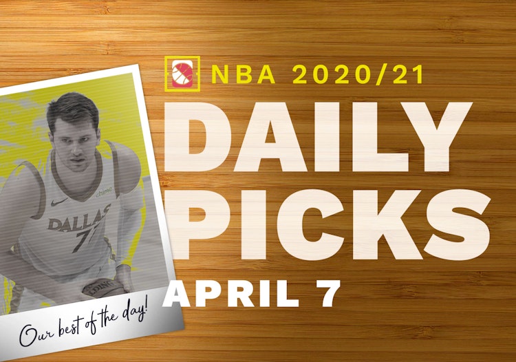 Best NBA Betting Picks and Parlays: Wednesday April 7, 2021