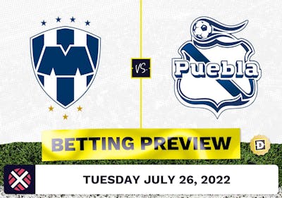 Monterrey vs. Puebla Prediction and Odds - Jul 26, 2022