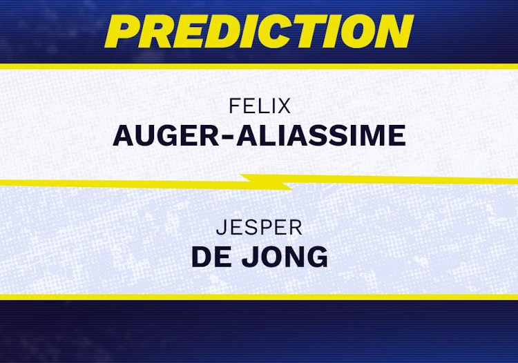 Felix Auger-Aliassime vs Jesper De Jong Tennis Prediction.
