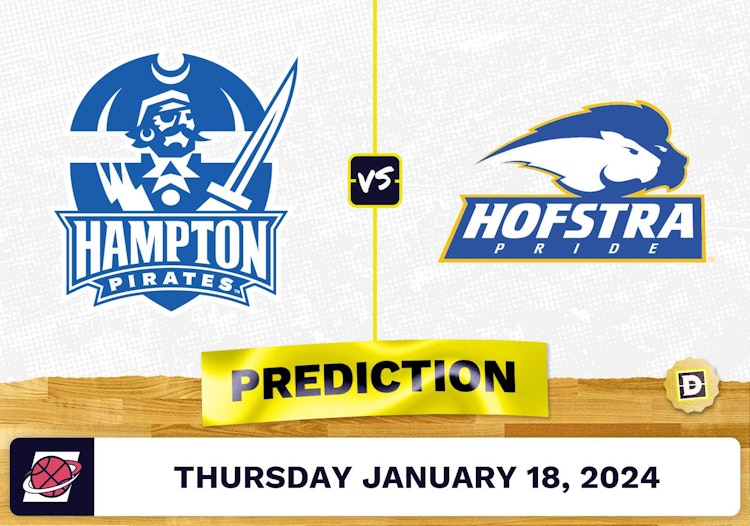 Hampton vs. Hofstra Prediction, Odds, College Basketball Picks [1/18/2024]