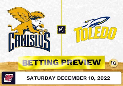 Canisius vs. Toledo CBB Prediction and Odds - Dec 10, 2022