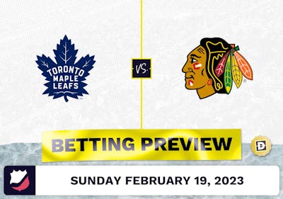Maple Leafs vs. Blackhawks Prediction and Odds - Feb 19, 2023