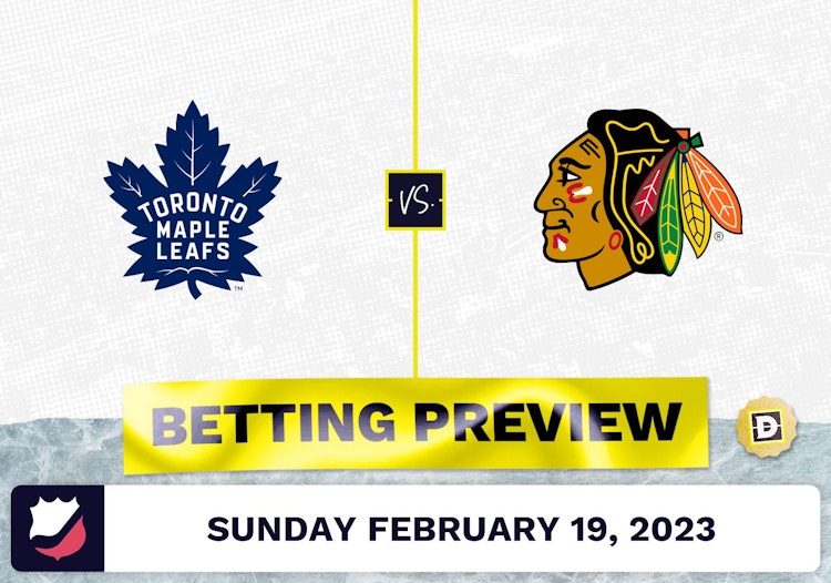 Maple Leafs vs. Blackhawks Prediction and Odds - Feb 19, 2023