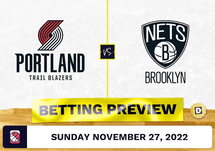 Trail Blazers vs. Nets Prediction and Odds - Nov 27, 2022