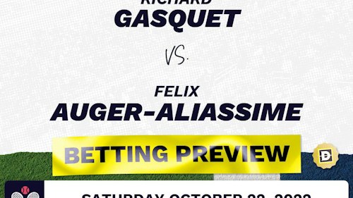 Richard Gasquet vs. Felix Auger-Aliassime Predictions - Oct 22, 2022