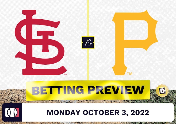 Cardinals vs. Pirates Prediction and Odds - Oct 3, 2022