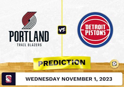Trail Blazers vs. Pistons Prediction and Odds - November 1, 2023
