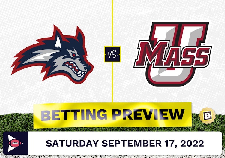 Stony Brook vs. Massachusetts CFB Prediction and Odds - Sep 17, 2022