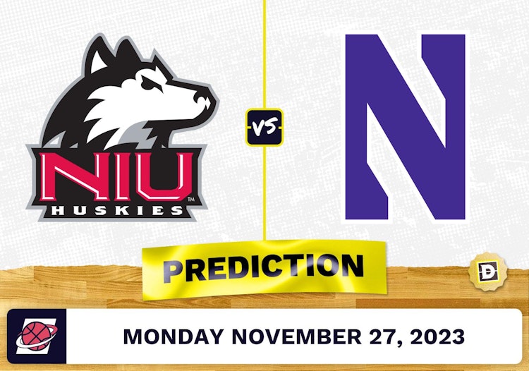 Northern Illinois vs. Northwestern Basketball Prediction - November 27, 2023
