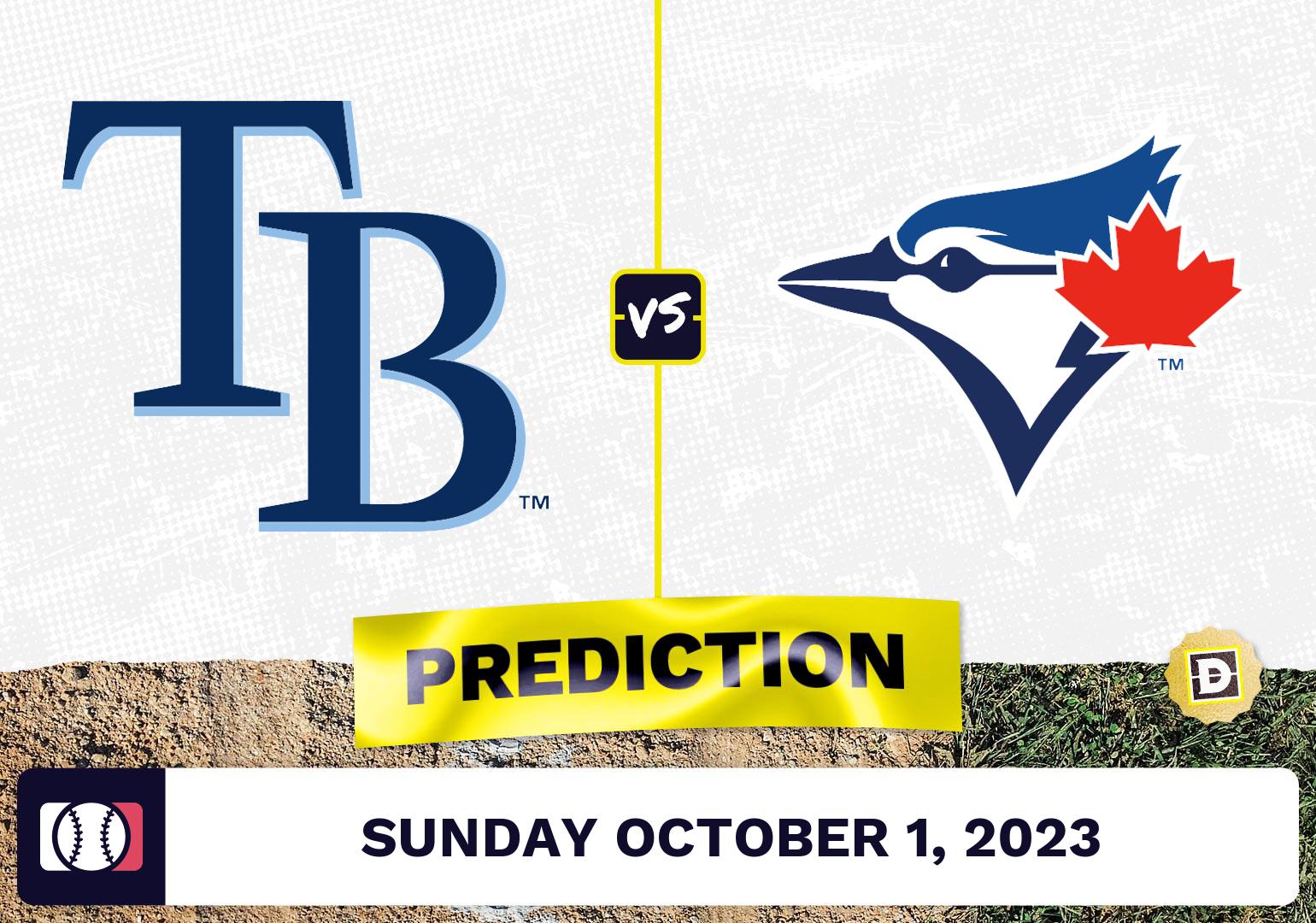 Rays vs. Blue Jays Game 3 Prediction for MLB Sunday [10/1/2023]