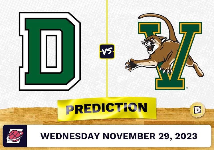 Dartmouth Dartmouth vs. Vermont Vermont Basketball Prediction - November 29, 2023