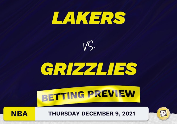 Lakers vs. Grizzlies Predictions and Odds - Dec 9, 2021