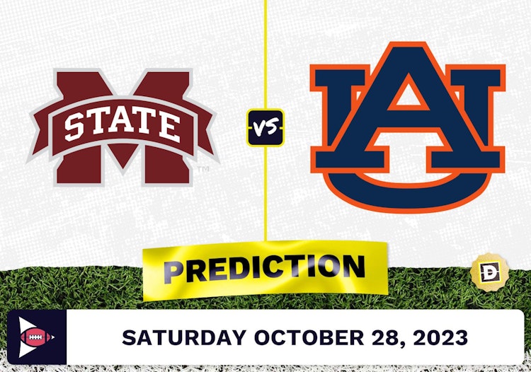 Mississippi State vs. Auburn CFB Prediction and Odds - October 28, 2023