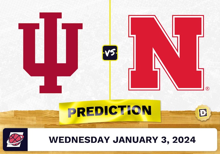 Indiana vs. Nebraska Prediction, Odds, College Basketball Picks  [1/3/2024]