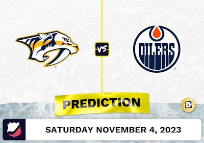 Predators vs. Oilers Prediction and Odds - November 4, 2023