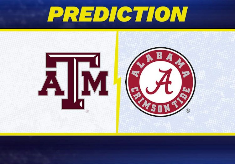 Texas A&M takes on Alabama in College Football action.