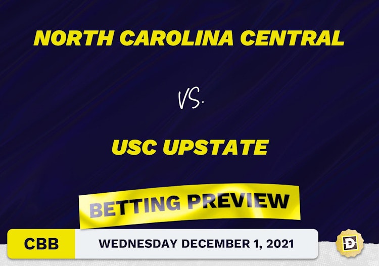 North Carolina Central vs. USC Upstate CBB Predictions and Odds - Dec 1, 2021