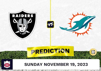 Raiders vs. Dolphins Prediction, Week 11 Odds, NFL Player Props [2023]