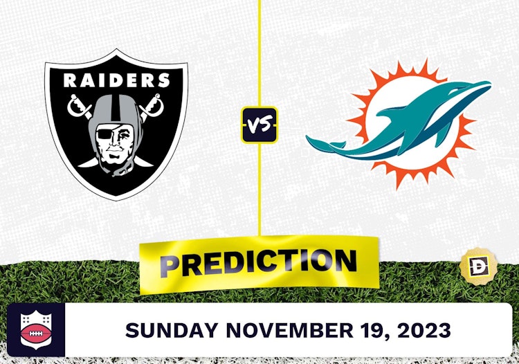 Raiders vs. Dolphins Prediction, Week 11 Odds, NFL Player Props [2023]