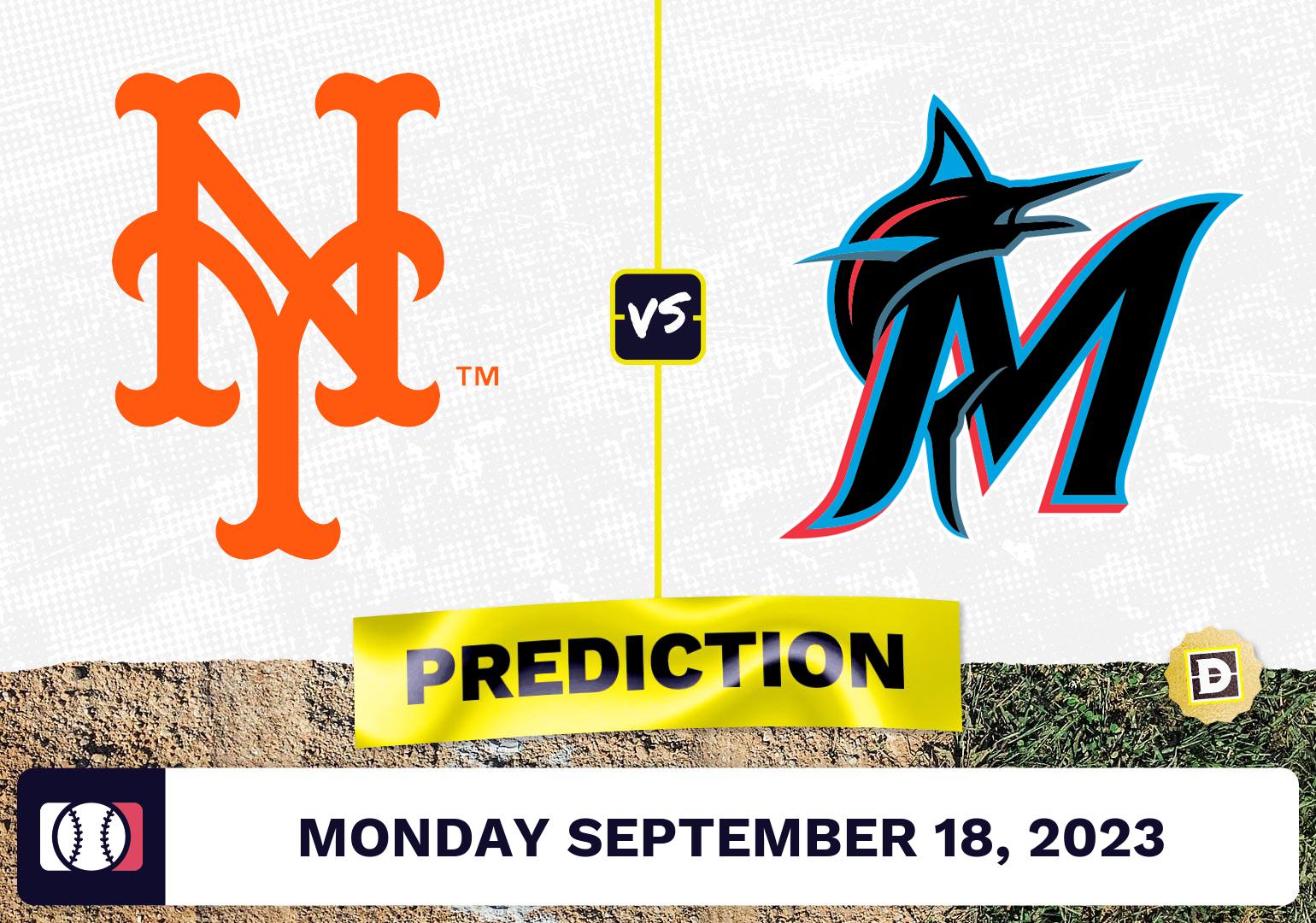 Mets vs. Marlins Prediction for MLB Monday [9/18/2023]