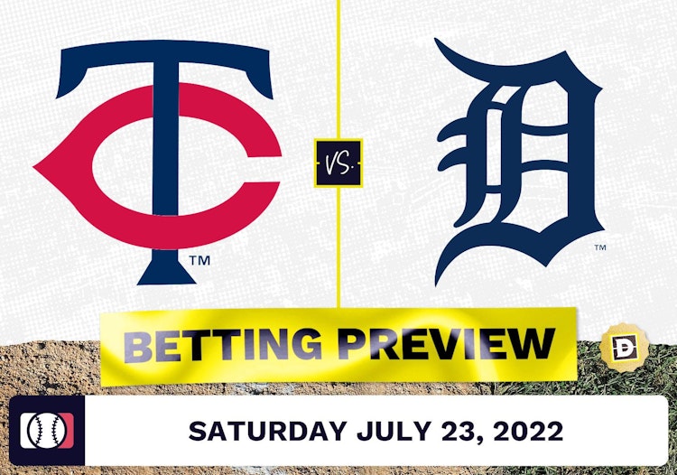 Twins vs. Tigers Prediction and Odds - Jul 23, 2022