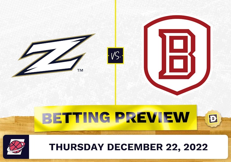Akron vs. Bradley CBB Prediction and Odds - Dec 22, 2022