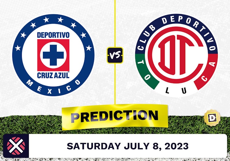 Cruz Azul vs. Toluca Prediction and Odds - July 8, 2023