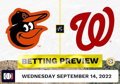 Orioles vs. Nationals Prediction and Odds - Sep 14, 2022
