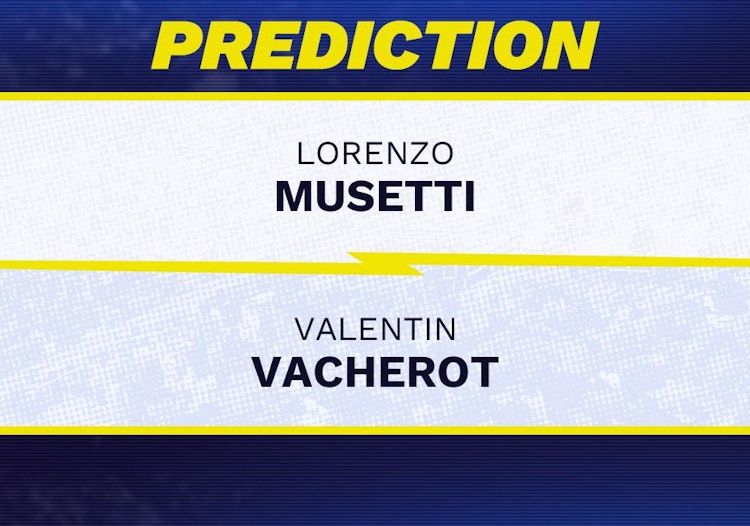 Lorenzo Musetti vs Valentin Vacherot Tennis Prediction.