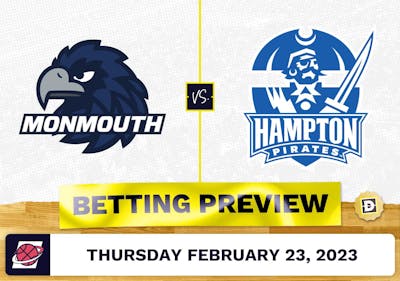 Monmouth vs. Hampton CBB Prediction and Odds - Feb 23, 2023