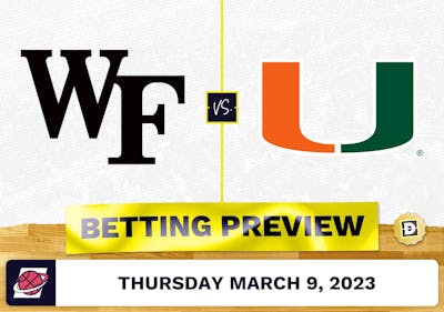 Wake Forest vs. Miami (FL) CBB Prediction and Odds - Mar 9, 2023