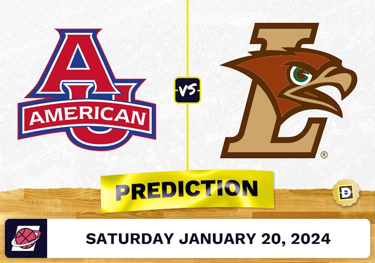 American University vs. Lehigh Prediction, Odds, College Basketball Picks [1/20/2024]