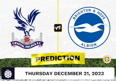 Crystal Palace vs. Brighton Prediction, Odds, Premier League Picks  [12/21/2023]