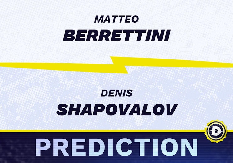 Matteo Berrettini vs. Denis Shapovalov Prediction, Odds, Picks for ATP Stuttgart Open 2024