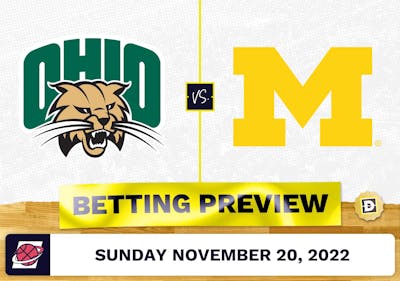 Ohio vs. Michigan CBB Prediction and Odds - Nov 20, 2022