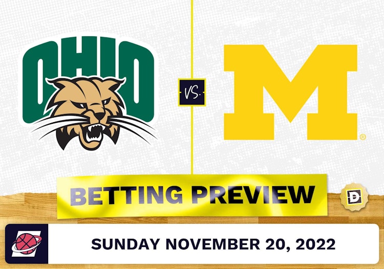 Ohio vs. Michigan CBB Prediction and Odds - Nov 20, 2022